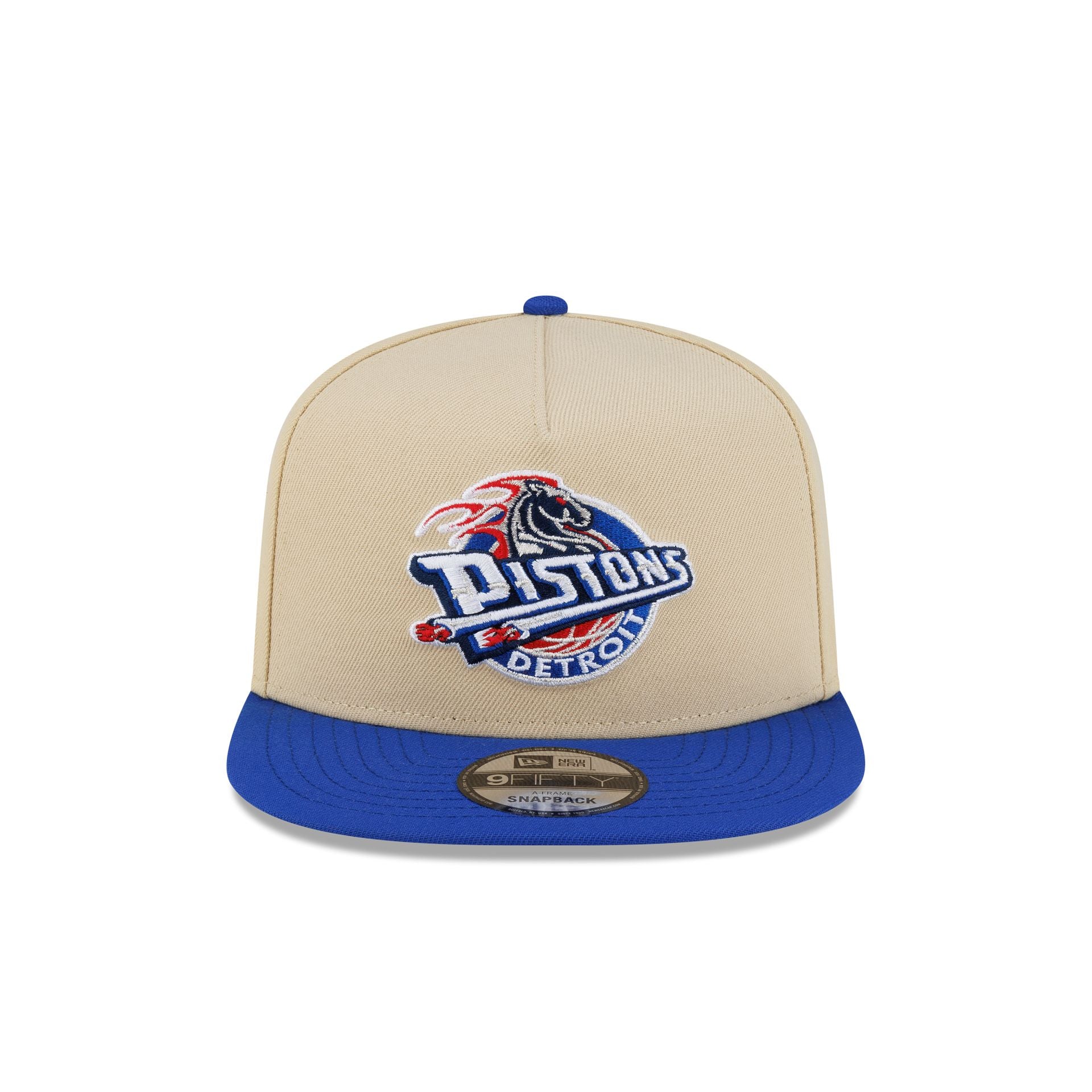 Detroit Pistons Hardwood Classics 2000s Gold 9FIFTY A-Frame Snapback Hat