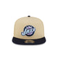Utah Jazz Hardwood Classics 2000s Gold 9FIFTY A-Frame Snapback Hat