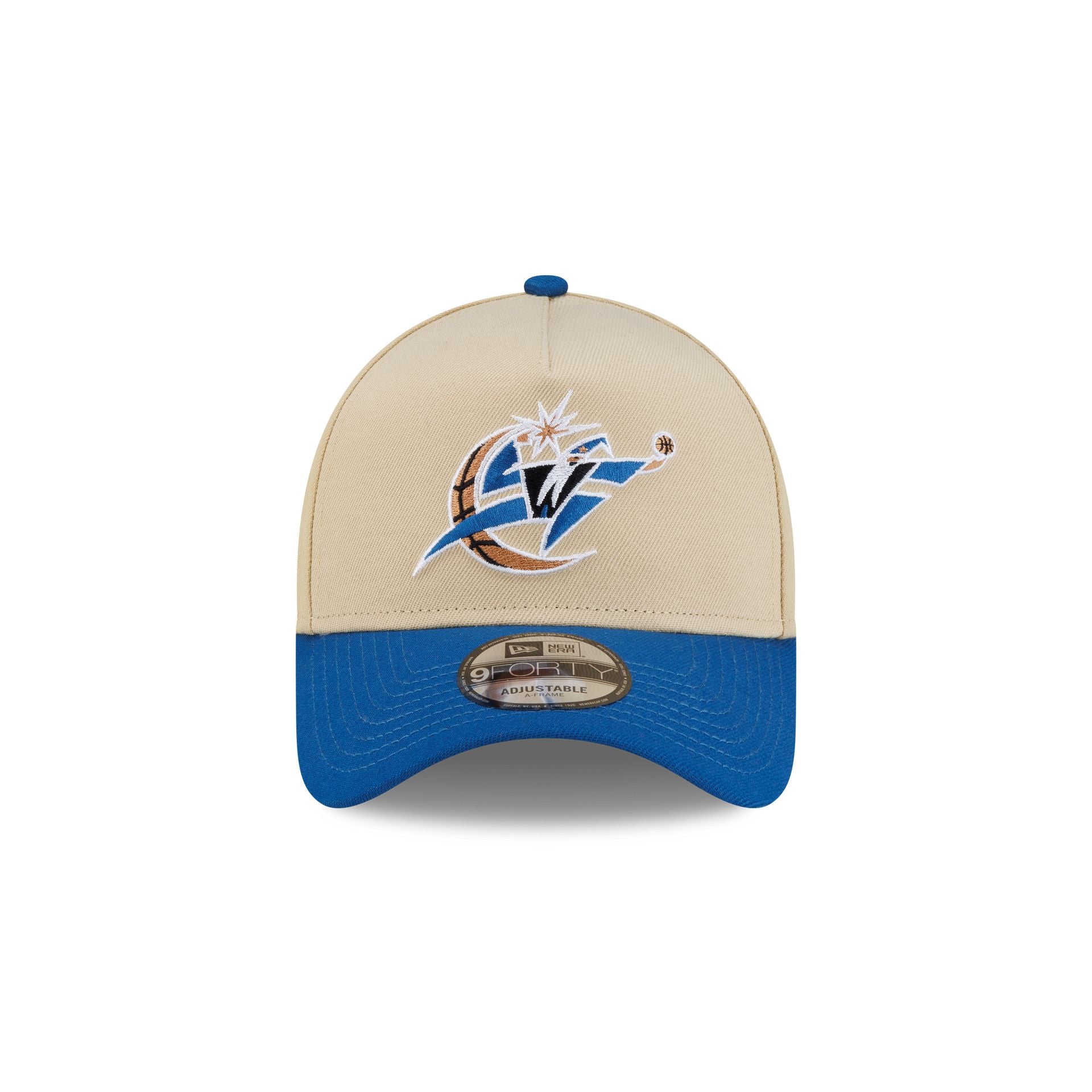 Washington Wizards Hardwood Classics 2000s Gold 9FORTY A-Frame Snapback Hat