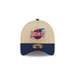 Houston Rockets Hardwood Classics 2000s Gold 9FORTY A-Frame Snapback Hat