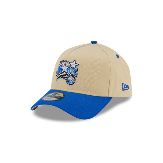 Orlando Magic Hardwood Classics 2000s Gold 9FORTY A-Frame Snapback Hat - New Era Cap