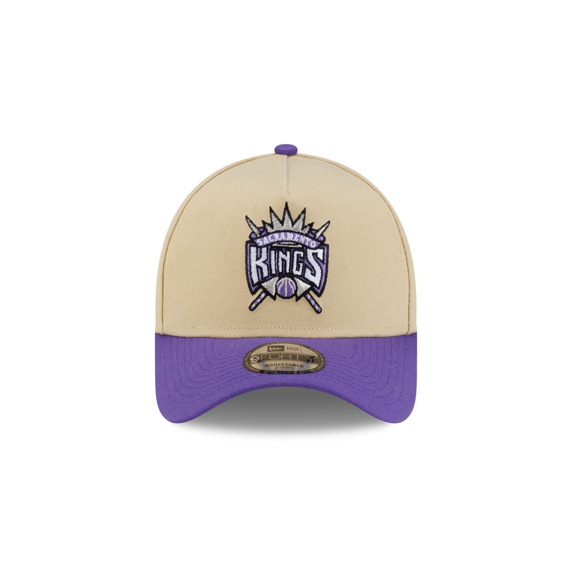 Sacramento Kings Hardwood Classics 2000s Gold 9FORTY A-Frame Snapback Hat