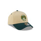 Seattle SuperSonics Hardwood Classics 2000s Gold 9FORTY A-Frame Snapback Hat