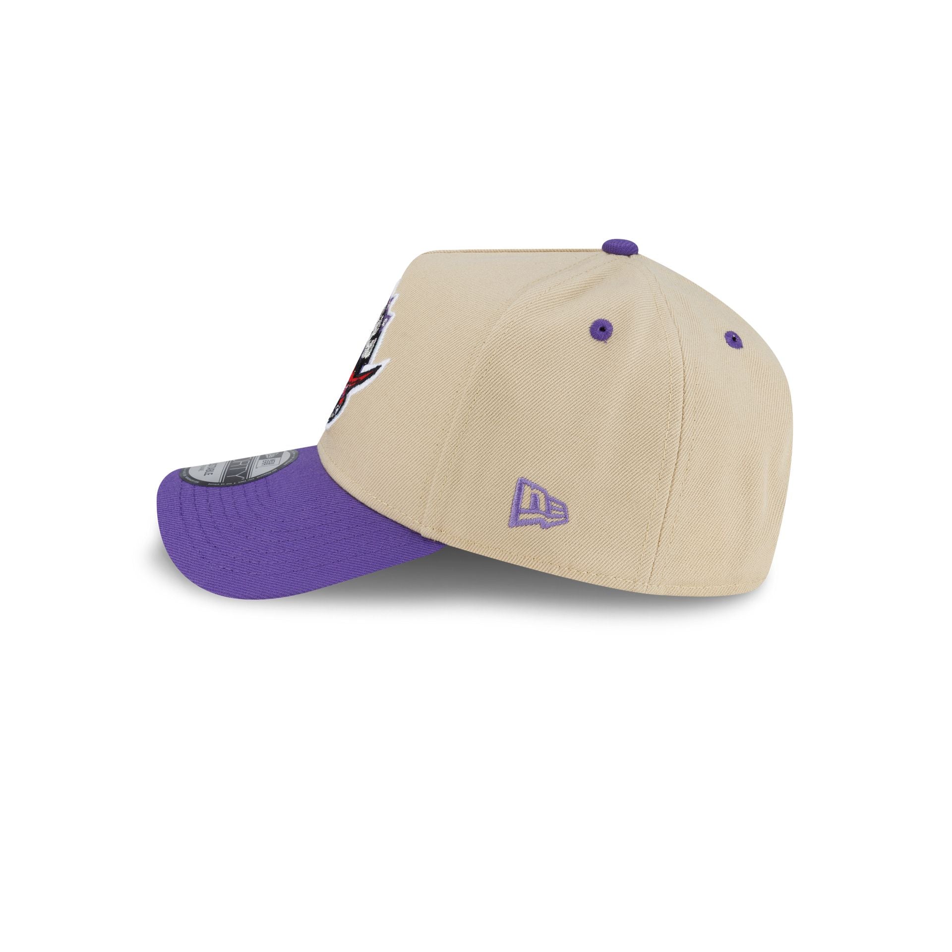 Toronto Raptors Hardwood Classics 2000s Gold 9FORTY A-Frame Snapback Hat