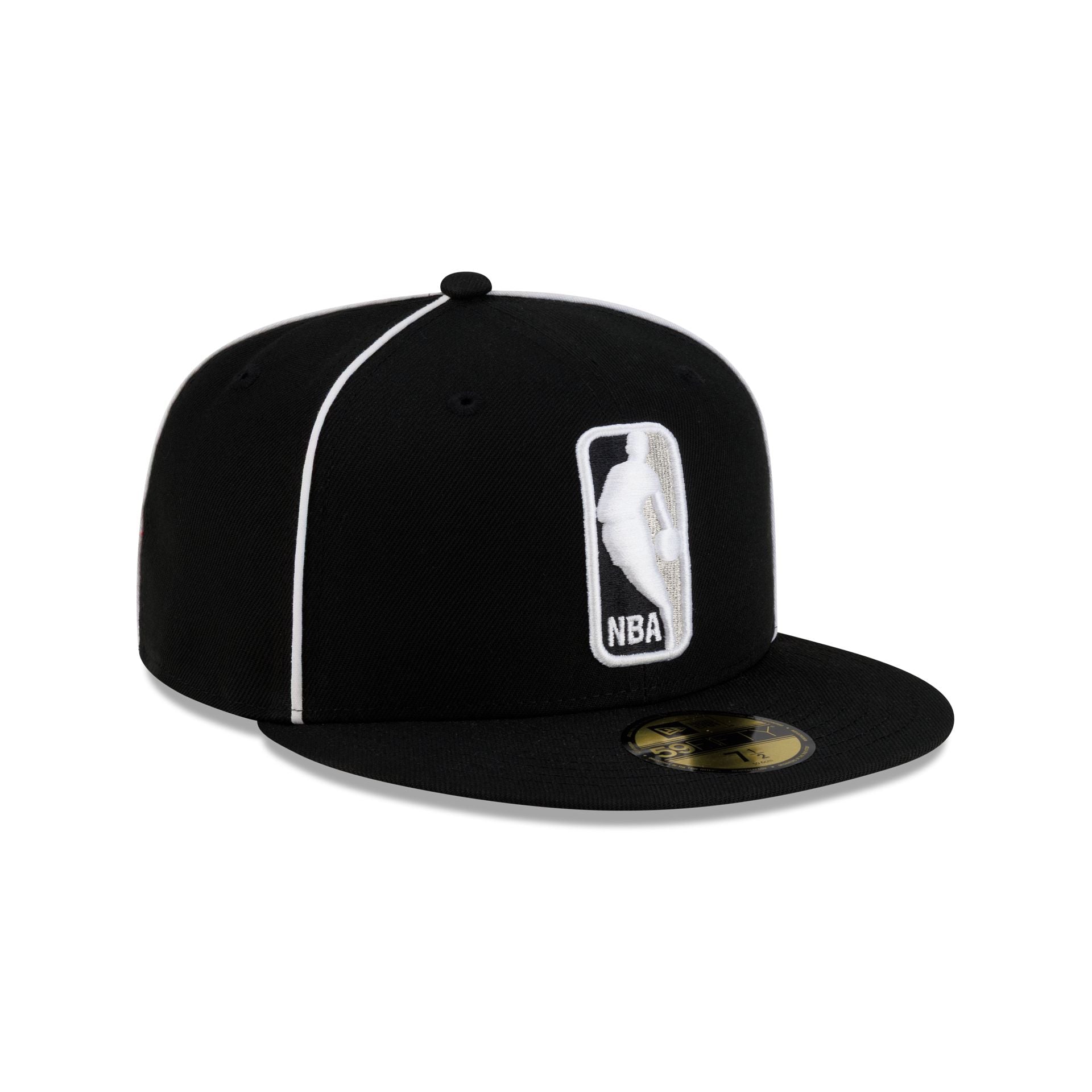 San Antonio Spurs Hardwood Classics 2000s Piping 59FIFTY Fitted Hat