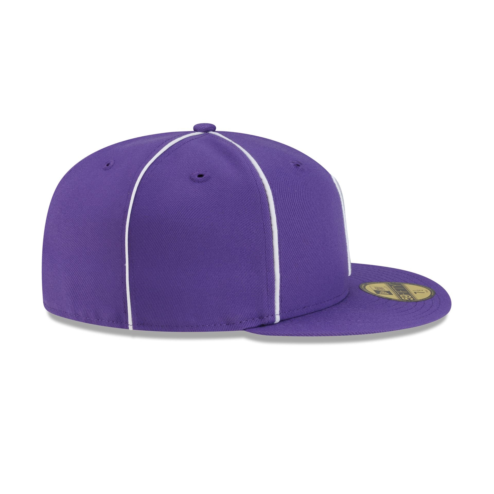 Toronto Raptors Hardwood Classics 2000s Piping 59FIFTY Fitted Hat