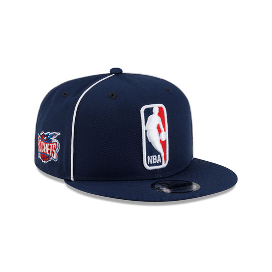 Houston Rockets Hardwood Classics 2000s Piping 9FIFTY Snapback Hat - New Era Cap