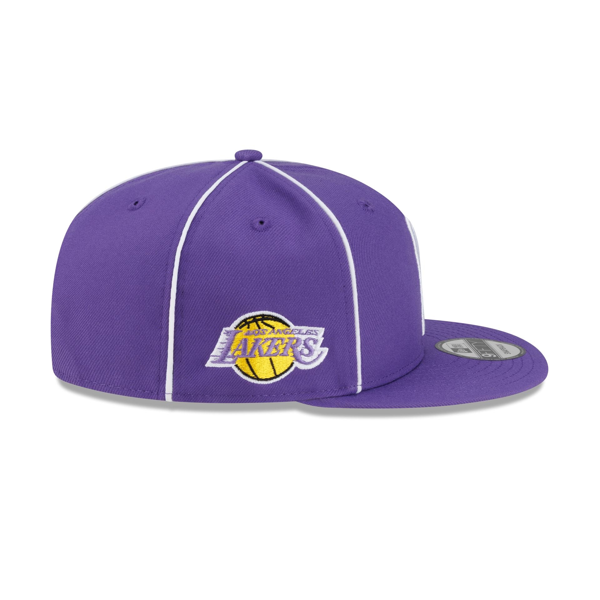 Los Angeles Lakers Hardwood Classics 2000s Piping 9FIFTY Snapback Hat