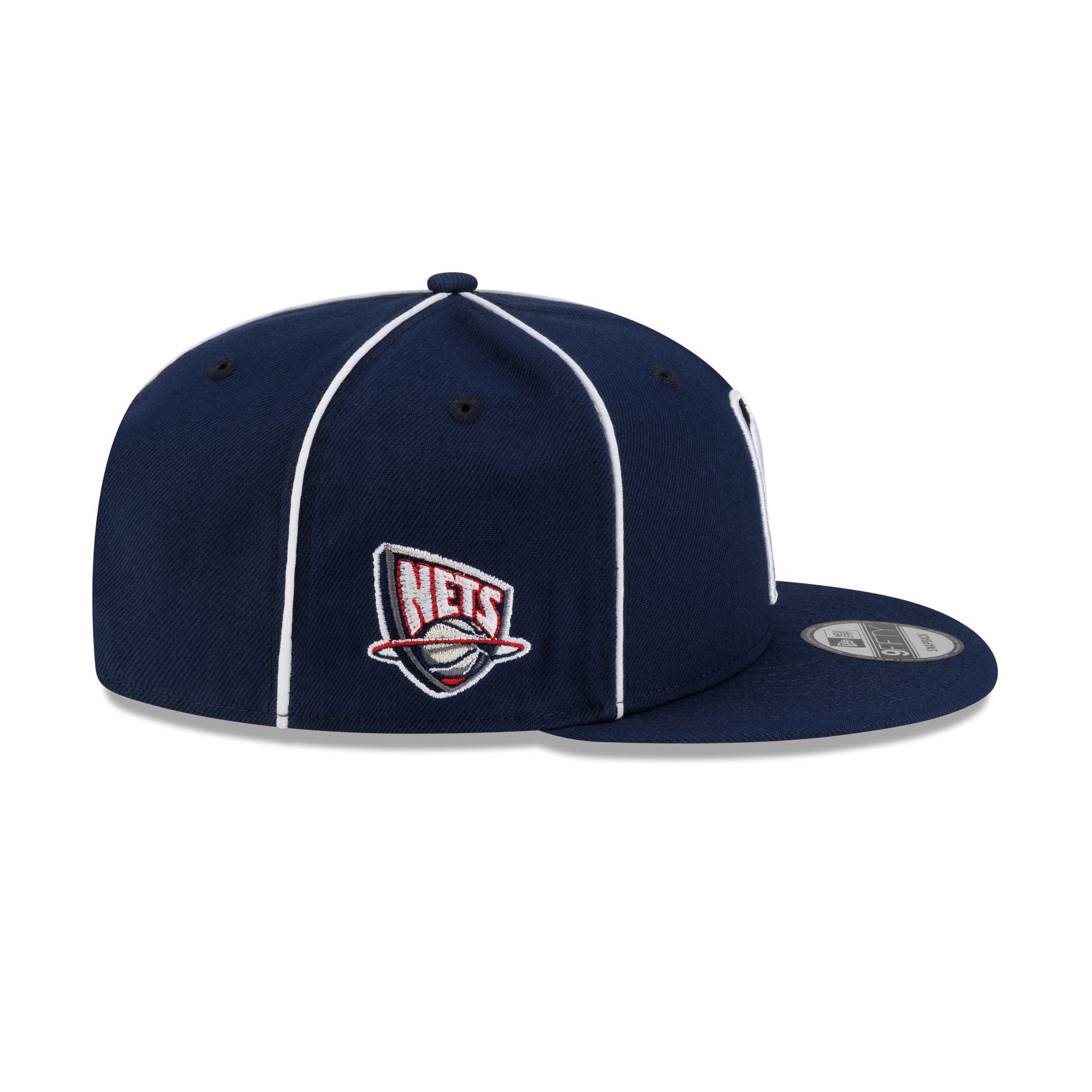 New Jersey Nets Hardwood Classics 2000s Piping 9FIFTY Snapback Hat