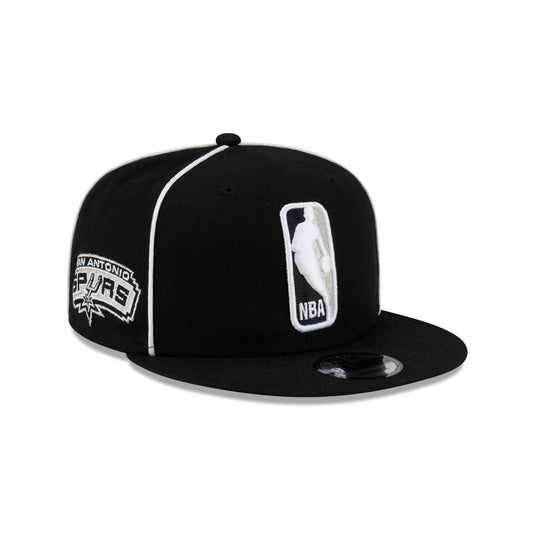 San Antonio Spurs Hardwood Classics 2000s Piping 9FIFTY Snapback Hat - New Era Cap