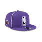 Toronto Raptors Hardwood Classics 2000s Piping 9FIFTY Snapback Hat