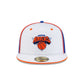 New York Knicks Hardwood Classics 2000s Optic White Flip 59FIFTY Fitted Hat