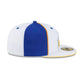 Denver Nuggets Hardwood Classics 2000s Optic White Flip 59FIFTY Fitted Hat
