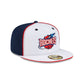 Houston Rockets Hardwood Classics 2000s Optic White Flip 59FIFTY Fitted Hat