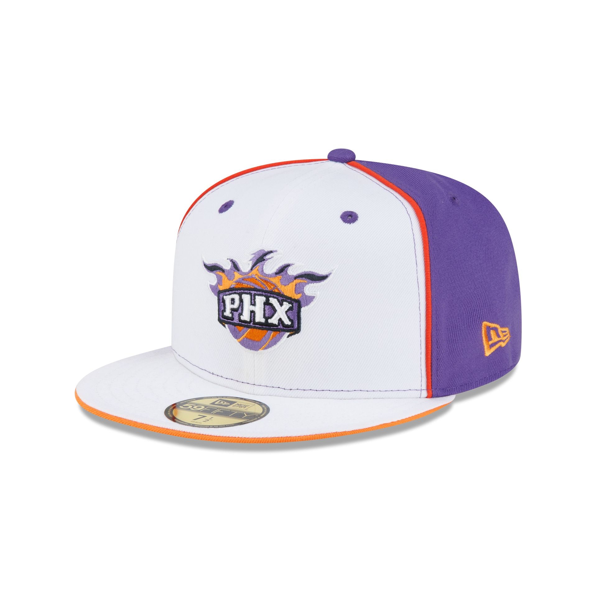 Phoenix Suns Hardwood Classics 2000s Optic White Flip 59FIFTY Fitted Hat