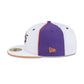 Phoenix Suns Hardwood Classics 2000s Optic White Flip 59FIFTY Fitted Hat