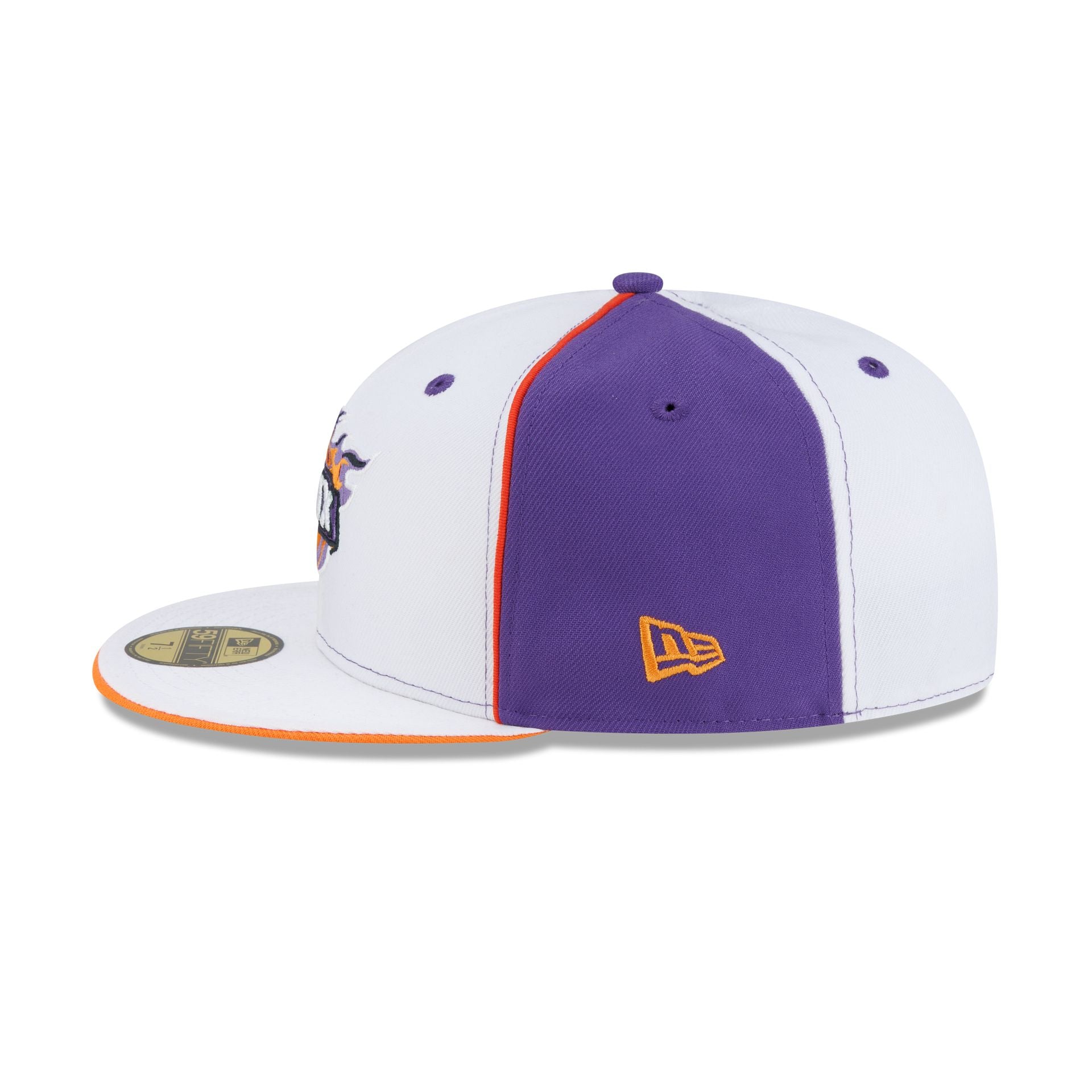 Phoenix Suns Hardwood Classics 2000s Optic White Flip 59FIFTY Fitted Hat