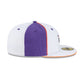 Phoenix Suns Hardwood Classics 2000s Optic White Flip 59FIFTY Fitted Hat