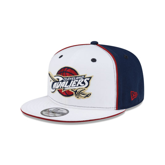 Cleveland Cavaliers Hardwood Classics 2000s Optic White Flip 9FIFTY Snapback Hat - New Era Cap