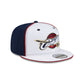 Cleveland Cavaliers Hardwood Classics 2000s Optic White Flip 9FIFTY Snapback Hat