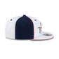 Cleveland Cavaliers Hardwood Classics 2000s Optic White Flip 9FIFTY Snapback Hat