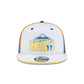 Denver Nuggets Hardwood Classics 2000s Optic White Flip 9FIFTY Snapback Hat