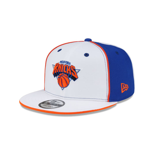 New York Knicks Hardwood Classics 2000s Optic White Flip 9FIFTY Snapback Hat - New Era Cap