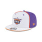 Phoenix Suns Hardwood Classics 2000s Optic White Flip 9FIFTY Snapback Hat