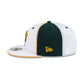 Seattle SuperSonics Hardwood Classics 2000s Optic White Flip 9FIFTY Snapback Hat
