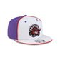 Toronto Raptors Hardwood Classics 2000s Optic White Flip 9FIFTY Snapback Hat