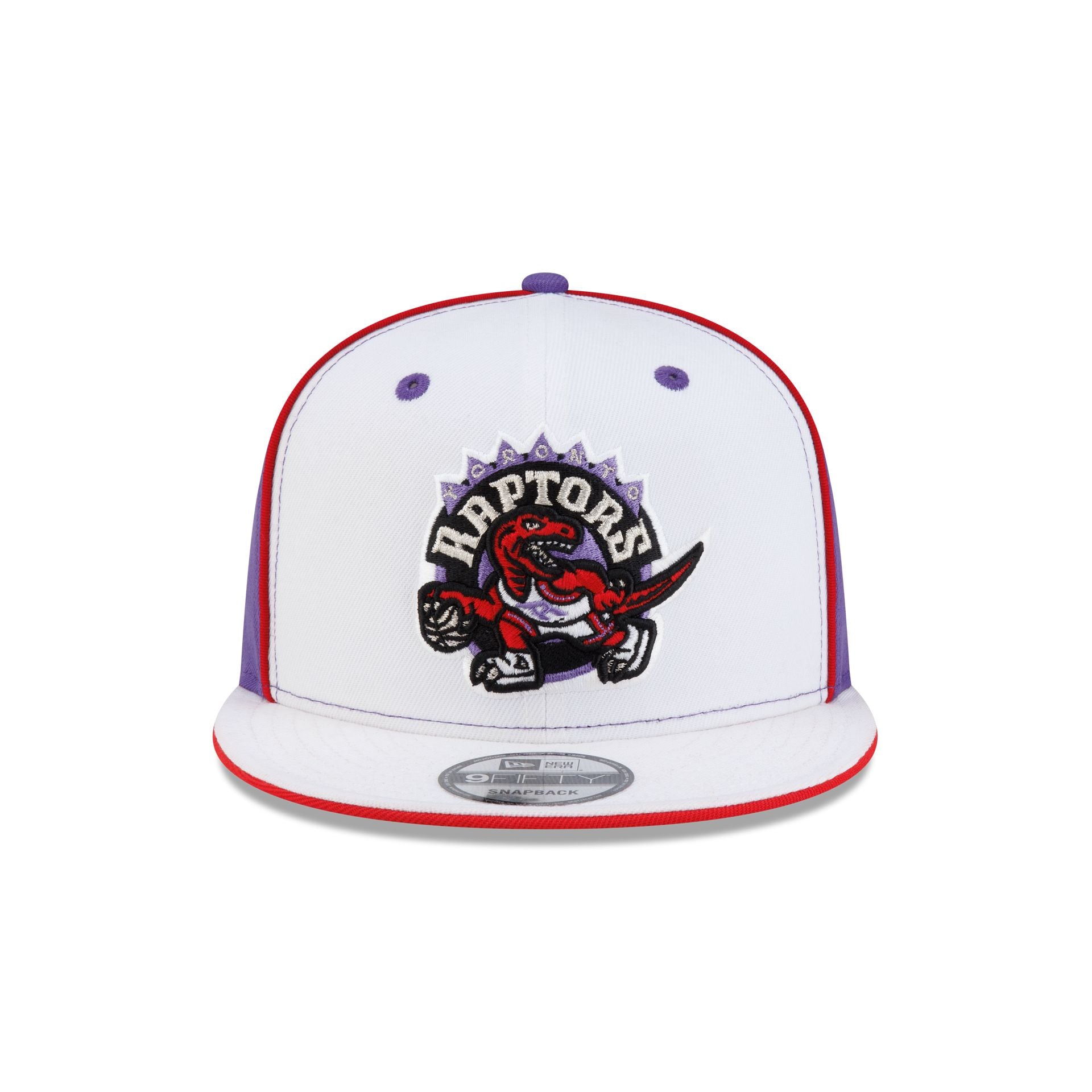 Toronto Raptors Hardwood Classics 2000s Optic White Flip 9FIFTY Snapback Hat