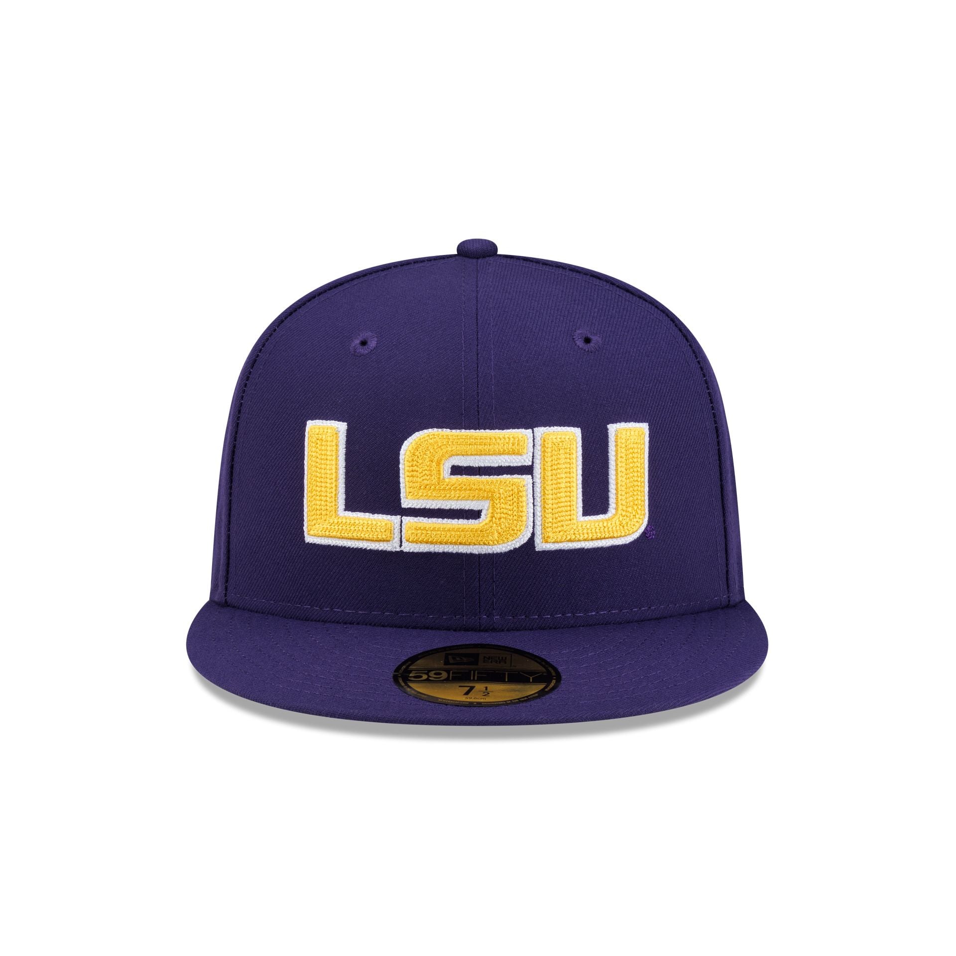 LSU Tigers Chainstitch Logo 59FIFTY Fitted Hat