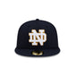 Notre Dame Fighting Irish Chainstitch Logo 59FIFTY Fitted Hat
