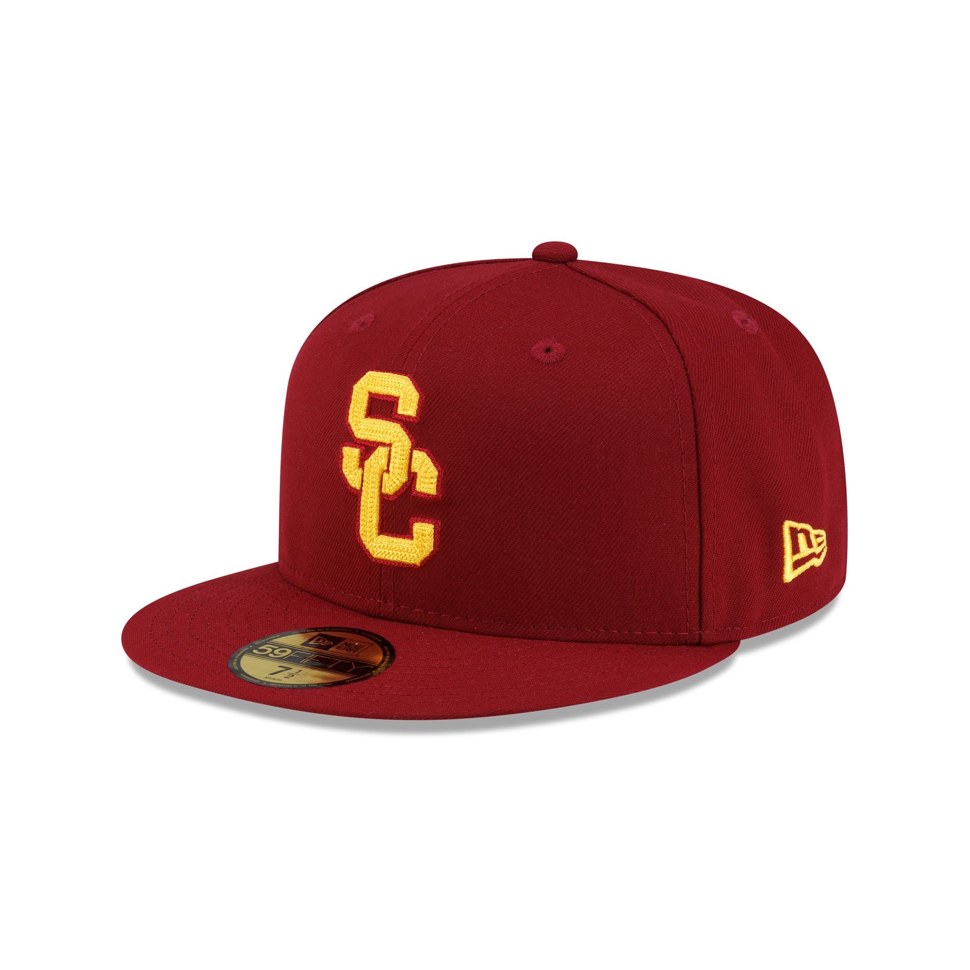 USC Trojans Chainstitch Logo 59FIFTY Fitted Hat
