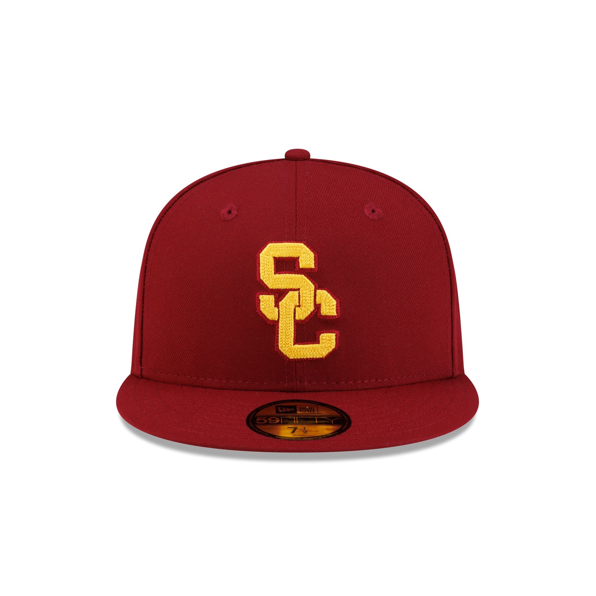 USC Trojans Chainstitch Logo 59FIFTY Fitted Hat