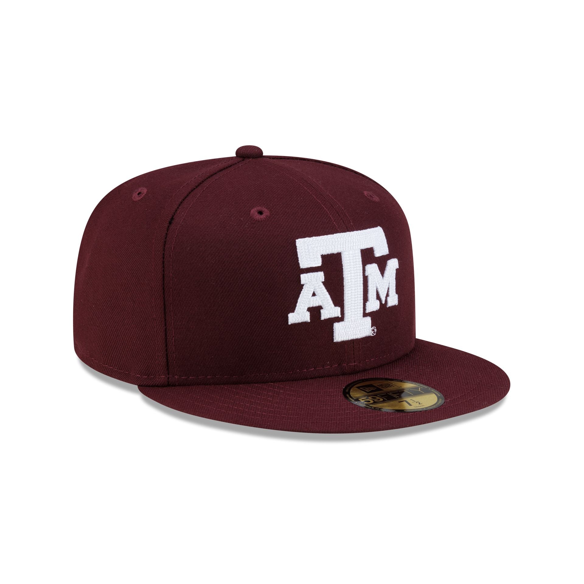 Texas A&M Aggies Chainstitch Logo 59FIFTY Fitted Hat