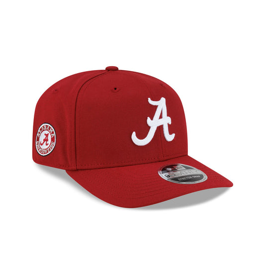 Alabama Crimson Tide Chainstitch Logo 9SEVENTY Stretch-Snap Hat - New Era Cap
