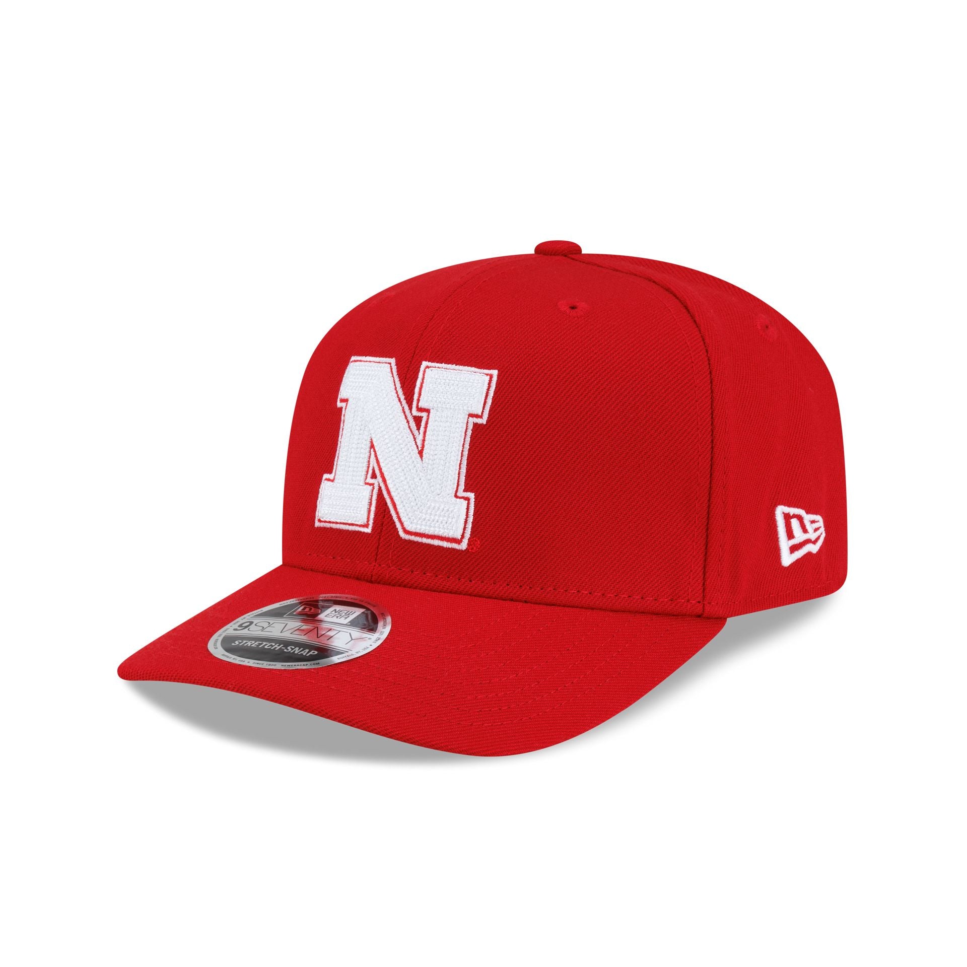 Nebraska Cornhuskers Chainstitch Logo 9SEVENTY Stretch-Snap Hat