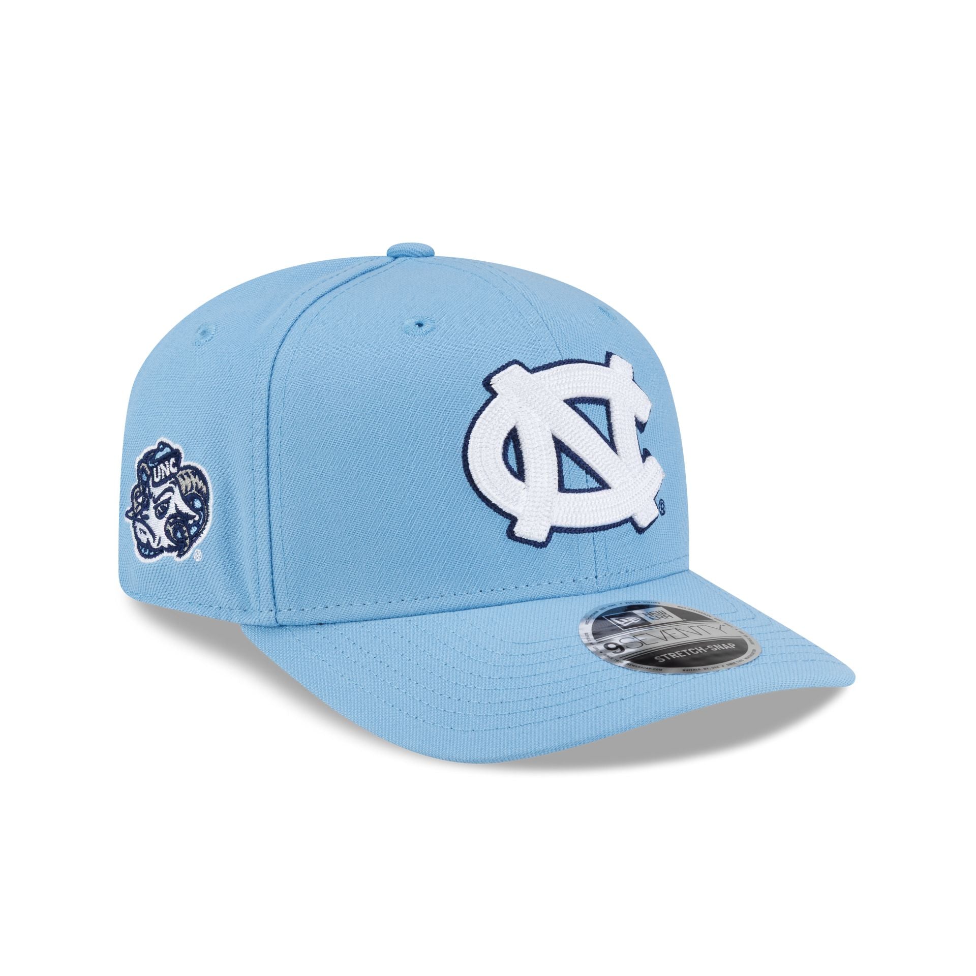 North Carolina Tar Heels Chainstitch Logo 9SEVENTY Stretch-Snap Hat