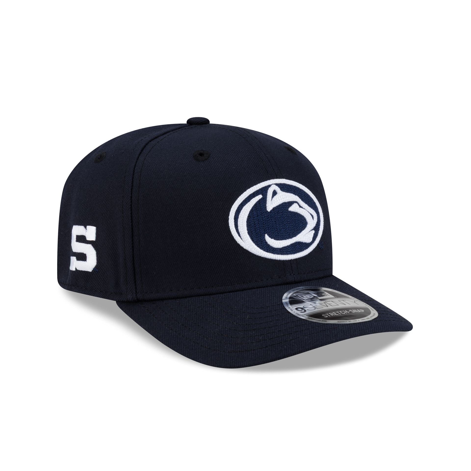 Penn State Nittany Lions Chainstitch Logo 9SEVENTY Stretch-Snap Hat