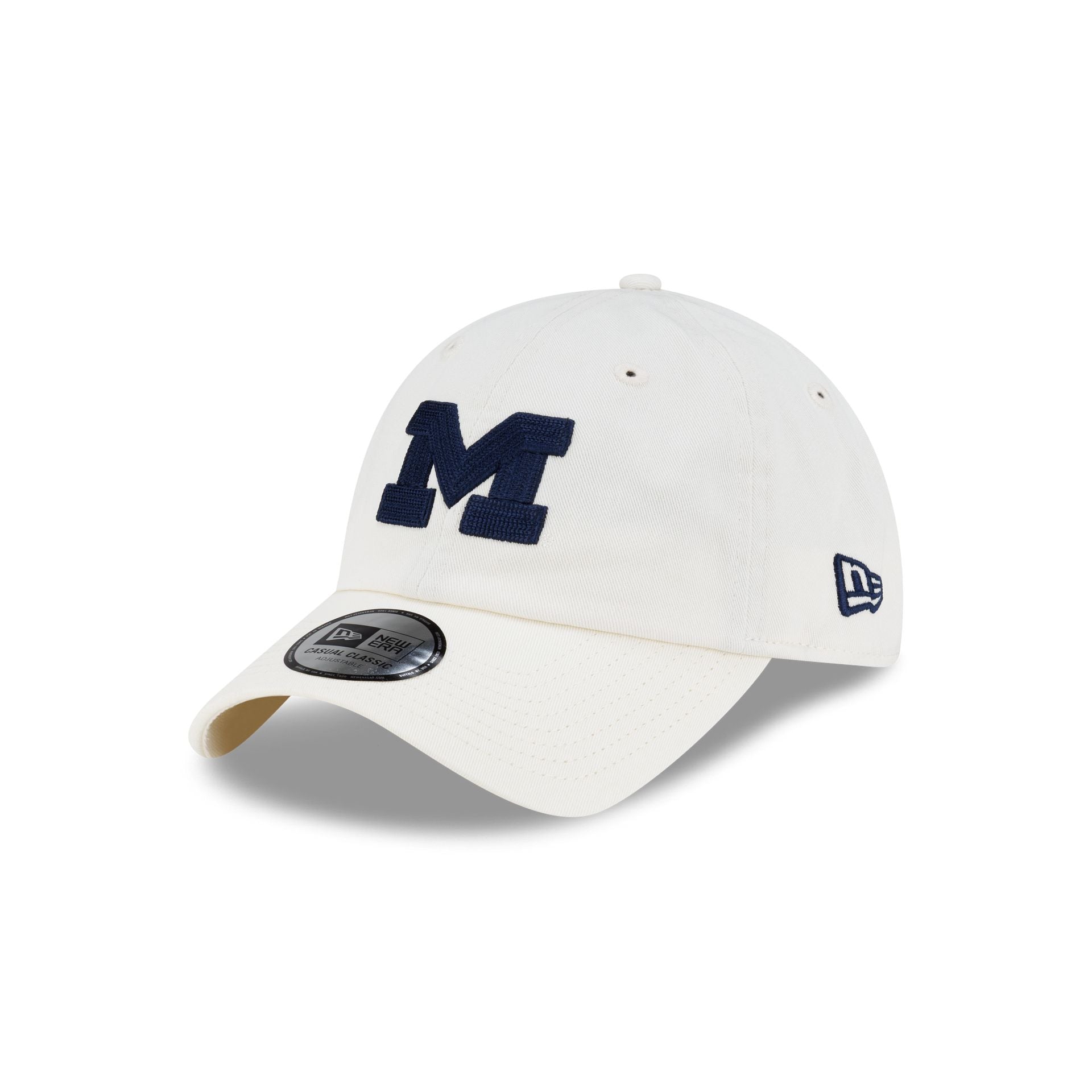 Michigan Wolverines Chainstitch Logo Chrome Casual Classic Adjustable Hat