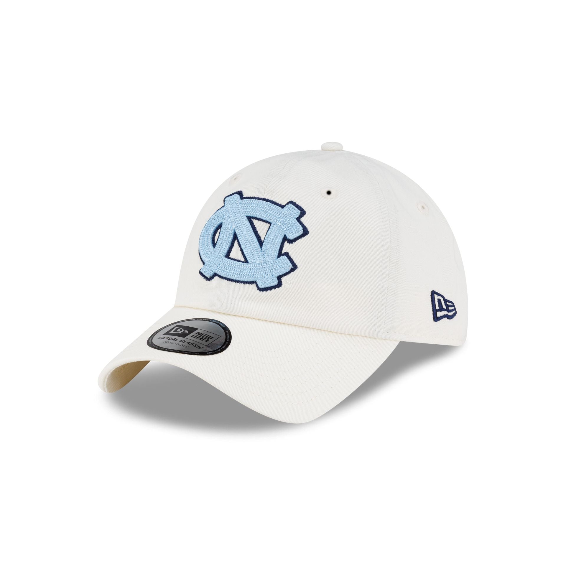 North Carolina Tar Heels Chainstitch Logo Chrome Casual Classic Adjustable Hat