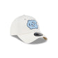 North Carolina Tar Heels Chainstitch Logo Chrome Casual Classic Adjustable Hat