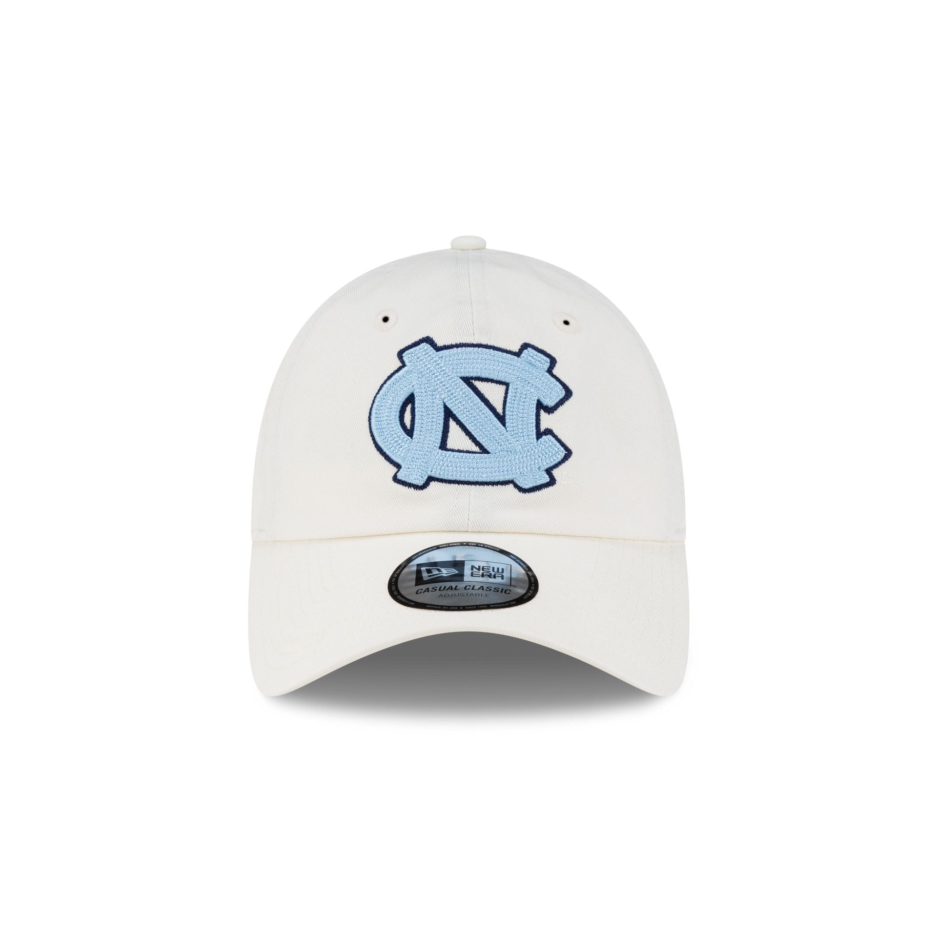 North Carolina Tar Heels Chainstitch Logo Chrome Casual Classic Adjustable Hat
