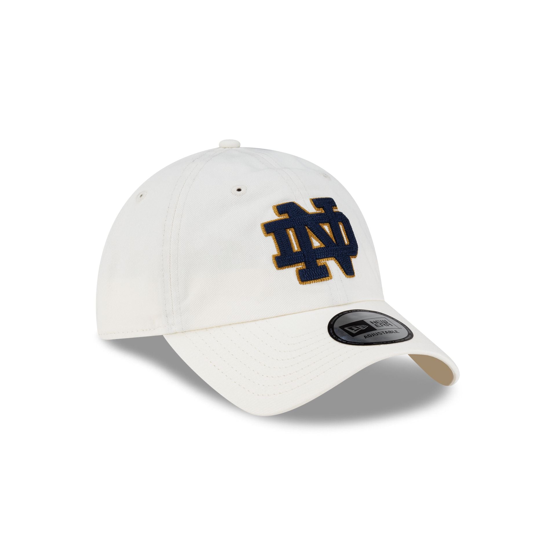 Notre Dame Fighting Irish Chainstitch Logo Chrome Casual Classic Adjustable Hat