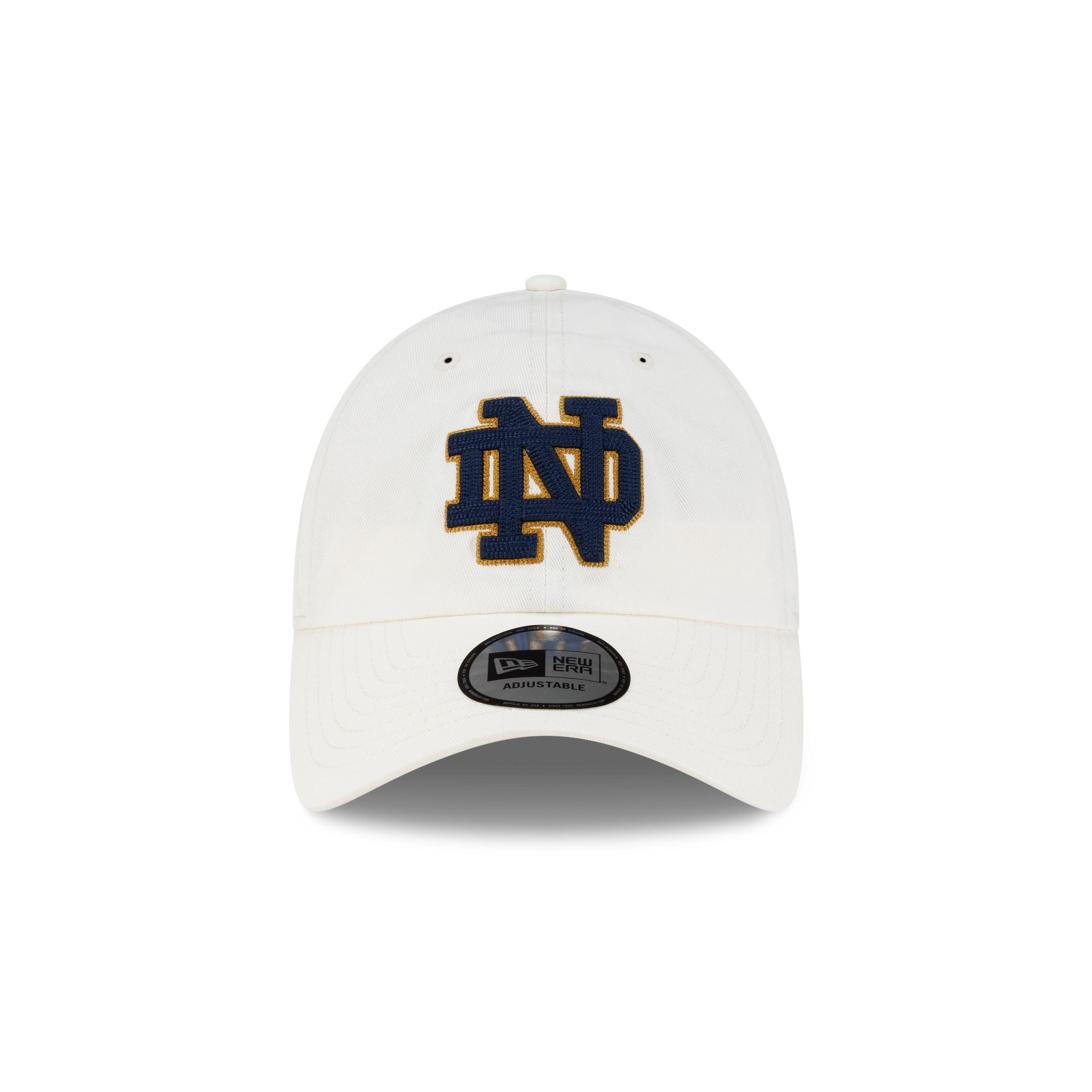 Notre Dame Fighting Irish Chainstitch Logo Chrome Casual Classic Adjustable Hat