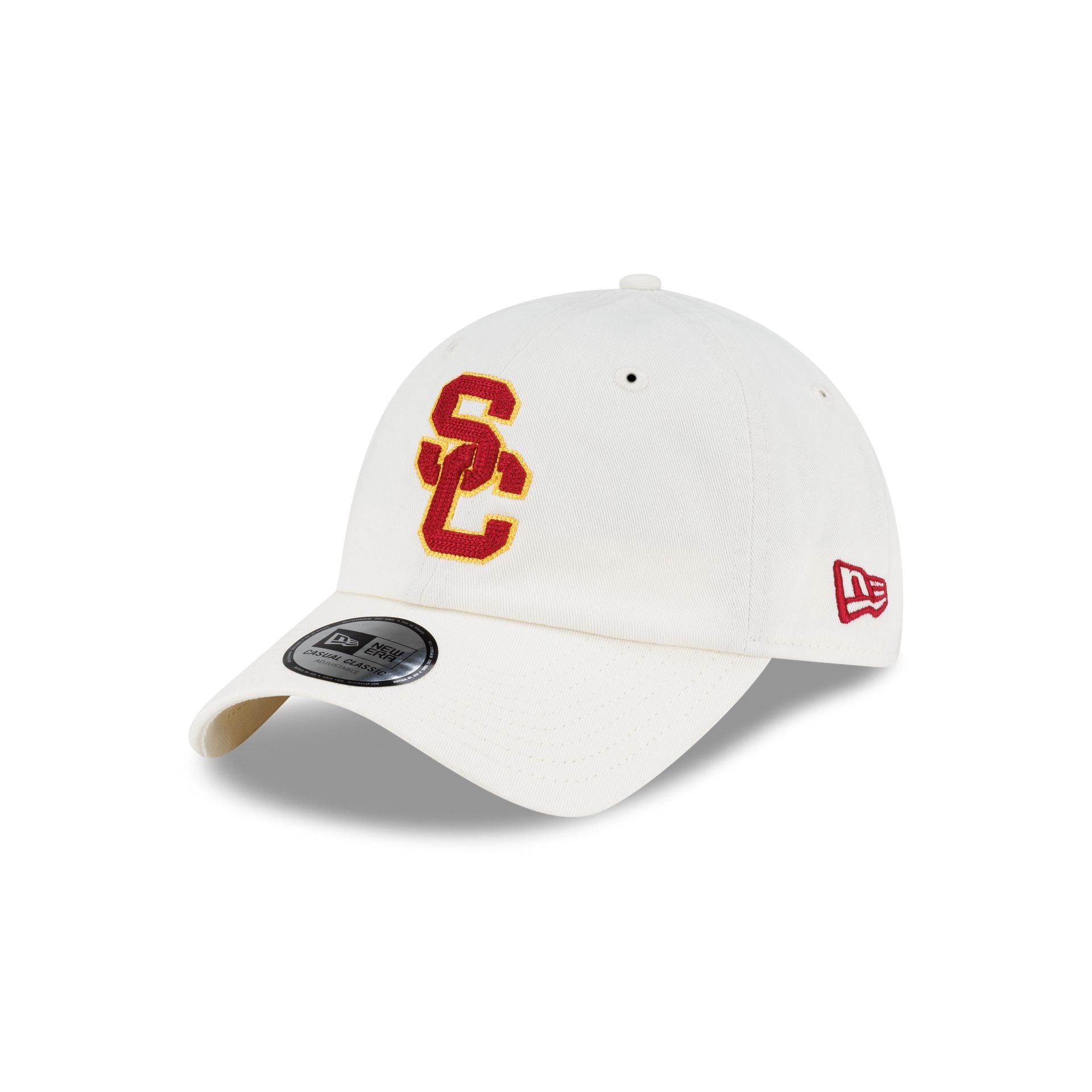 USC Trojans Chainstitch Logo Chrome Casual Classic Adjustable Hat
