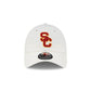 USC Trojans Chainstitch Logo Chrome Casual Classic Adjustable Hat