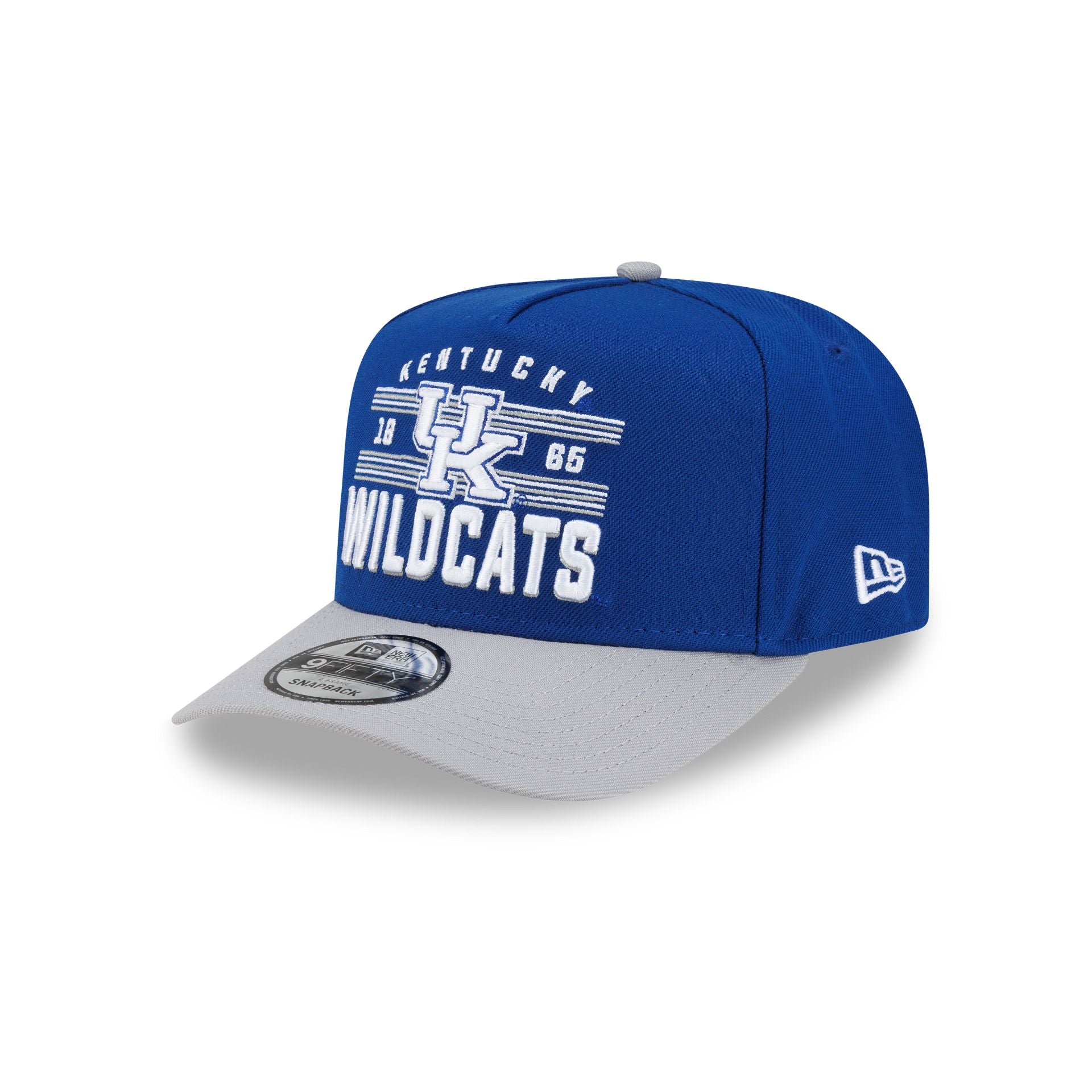 Kentucky Wildcats College Stripe 9FIFTY A-Frame Snapback Hat