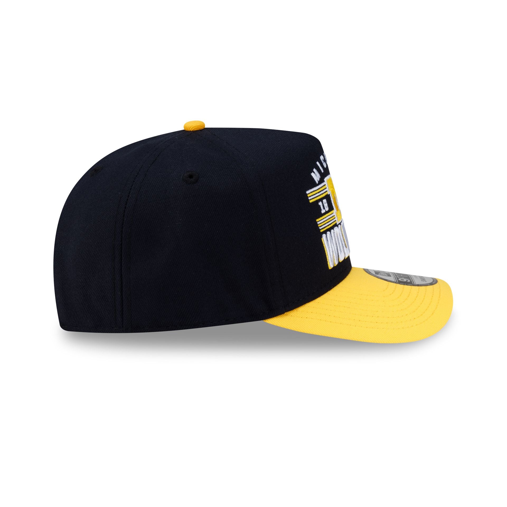 Michigan Wolverines College Stripe 9FIFTY A-Frame Snapback Hat